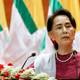 Myanmar leader Aung San Suu Kyi.